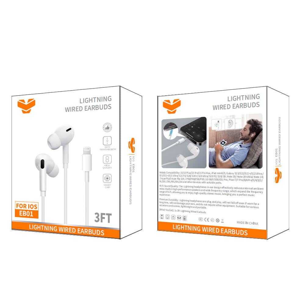 Vitog Lightning wired earbuds EB01