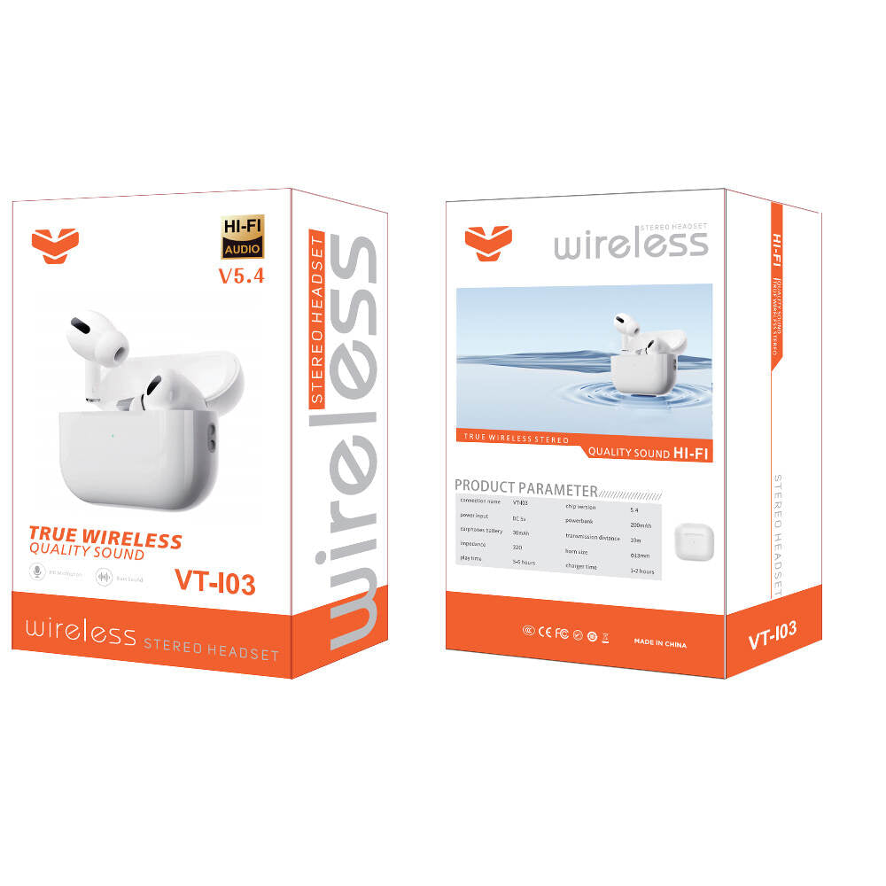 Vitog Al Two-Way Translation Earbuds 150 Languages vt-i03 Bluetooth Earphones