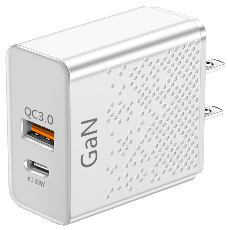 Cargador rápido GaN Vitog 33W PD+QC3.0 CG03
