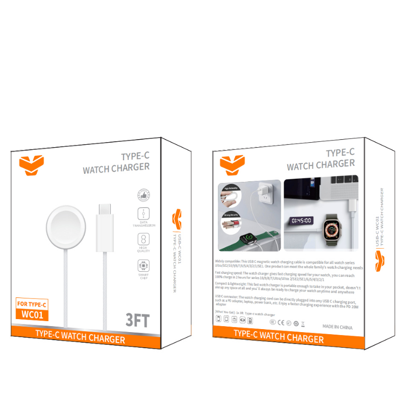 Cargador inalámbrico Vitog USB-C para Apple Watch WC01