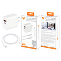 Vitog 220W QC3.0+PD wall charger +20W USB-C to Lightning Cable CGB01