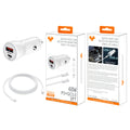 Vitog 48W QC3.0+PD wall charger +20W USB-C to USB-C Cable CGB04
