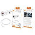 Vitog 48W QC3.0+PD wall charger +20W USB-C to Lightning Cable CGB03