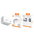 Cargador de pared doble PD Vitog CG17 de 40 W