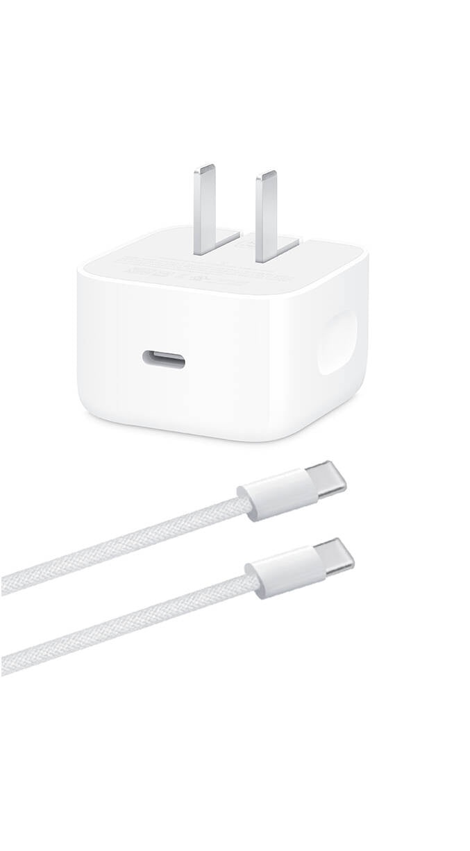 Cargador de pared Vitog CGB08 de 40W PD + cable USB-C a USB-C de 3 pies y 60W