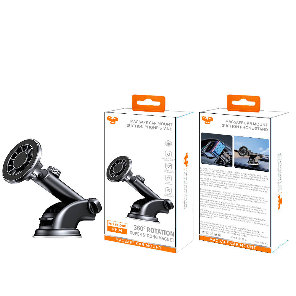 Vitog PH04 MagSafe Car Mount Suction Phone Stand