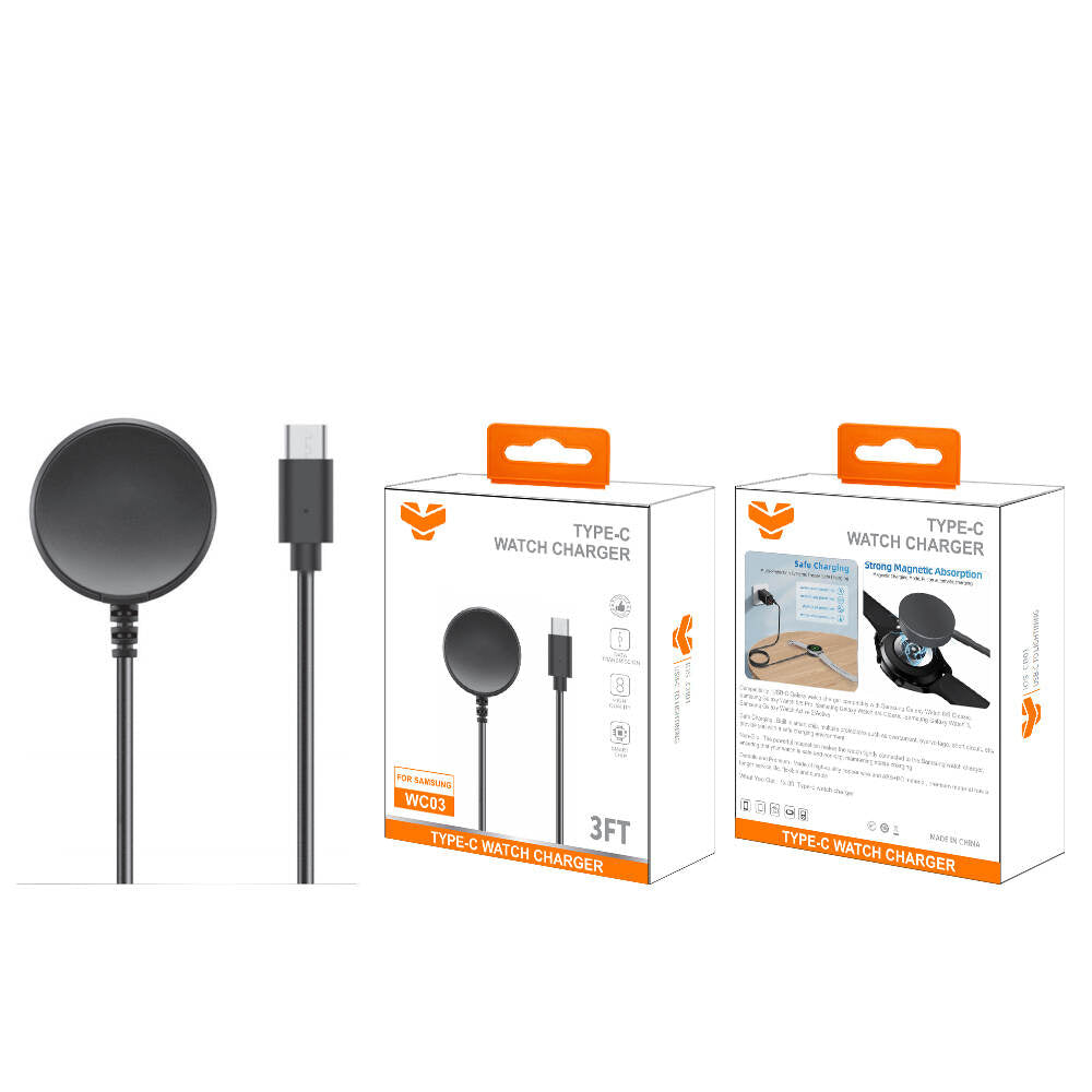 Cargador inalámbrico Vitog USB-C para Samsung watch WC03