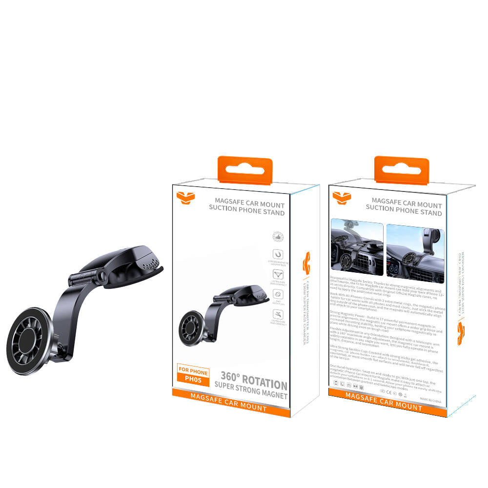 Vitog PH05 MagSafe Car Mount Suction Phone Stand