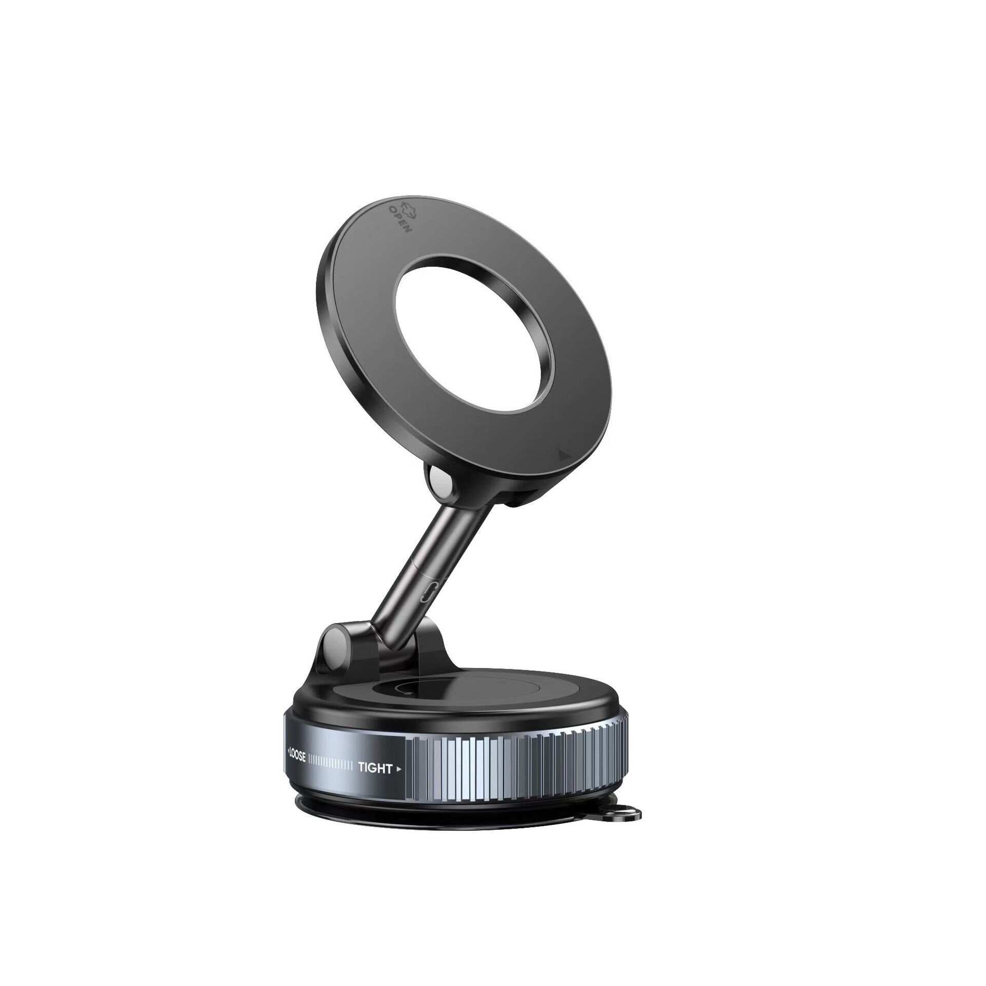 Vitog Alloy High Quality Foldable Strong Magnetic Mobile Phone Holder Desk/Wall/Car Vacuum Suctio phone PH07