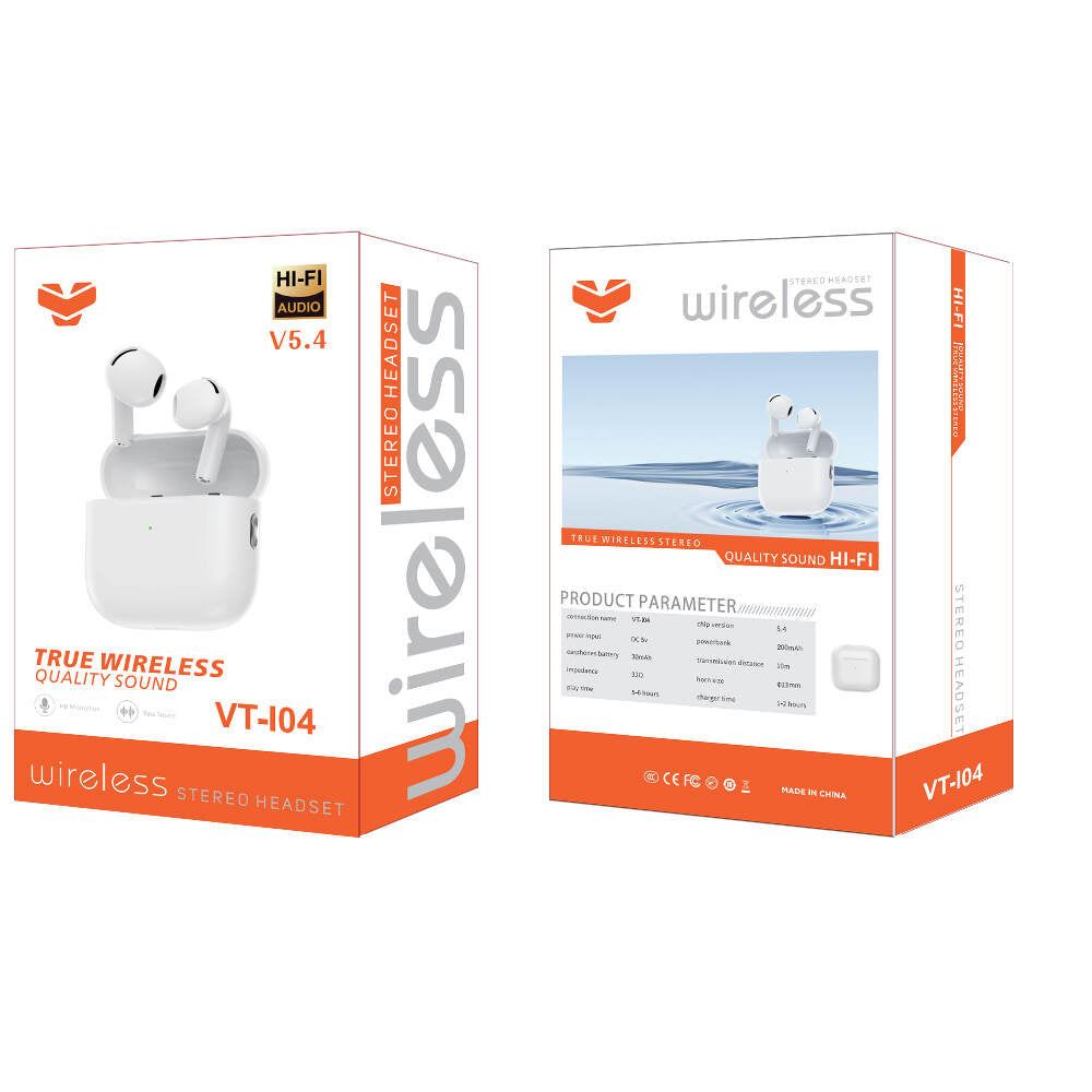 Vitog Al Two-Way Translation Earbuds 150 Languages vt-i04 Bluetooth Earphones